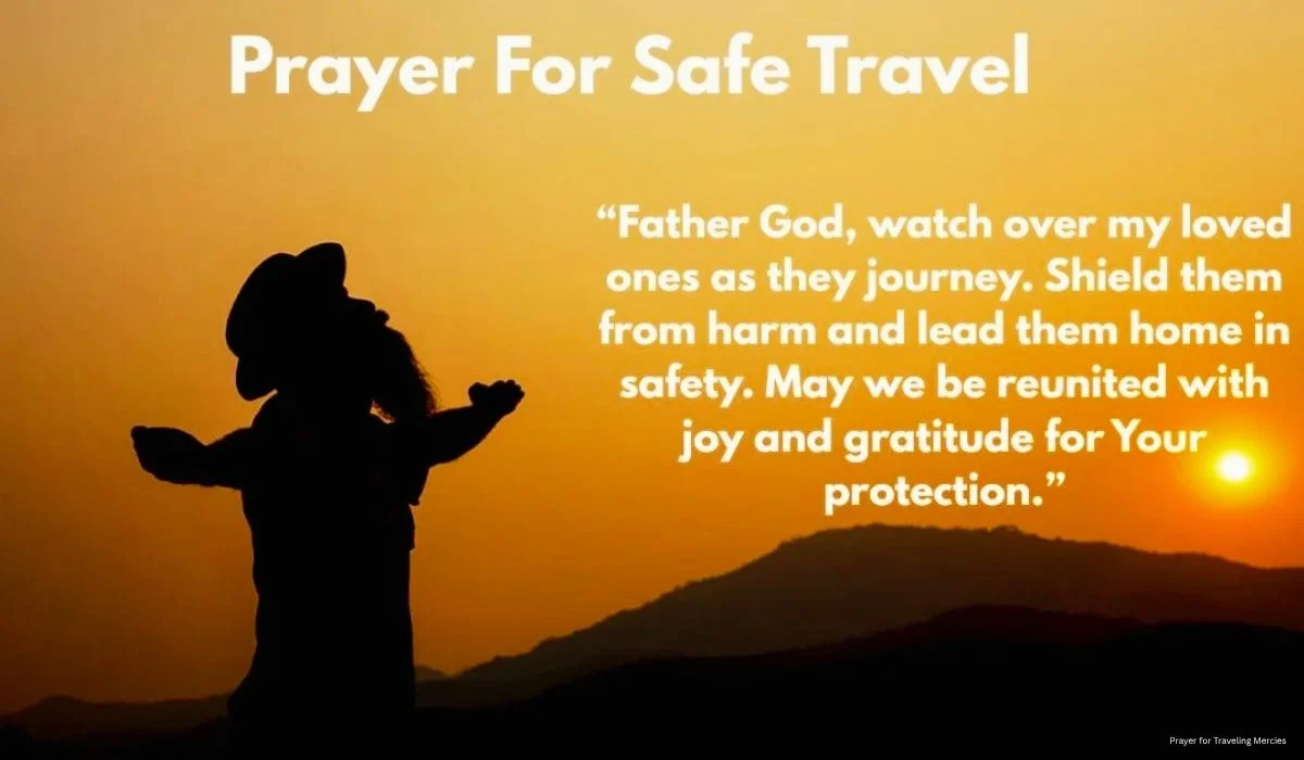 Prayer for Traveling Mercies